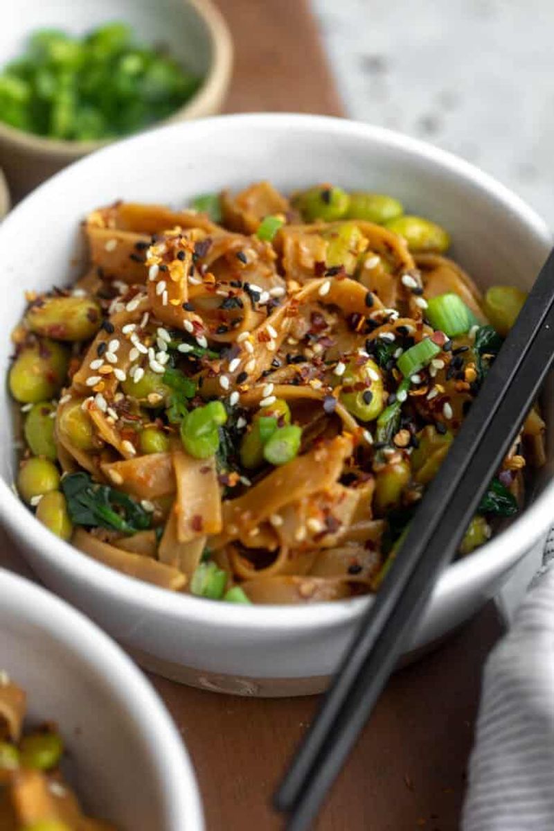 Edamame and Miso Pasta