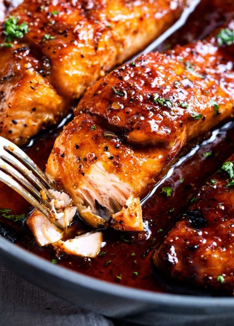 Honey Soy Glazed Salmon