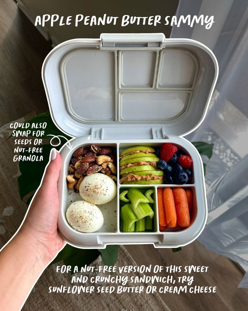 Almond Butter and Apple Protein Lunchbox
