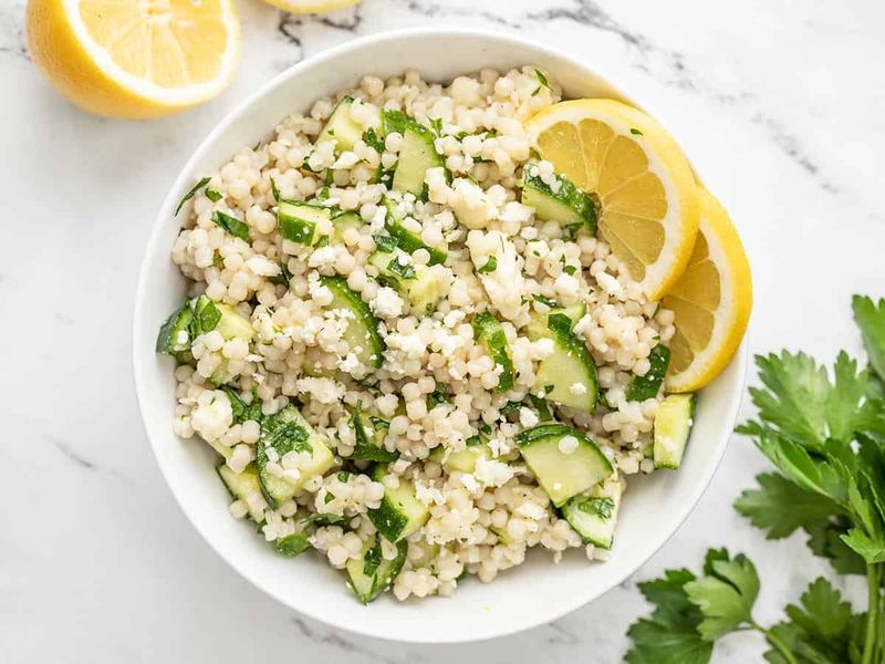 Cucumber Mint Yogurt Couscous Bowl