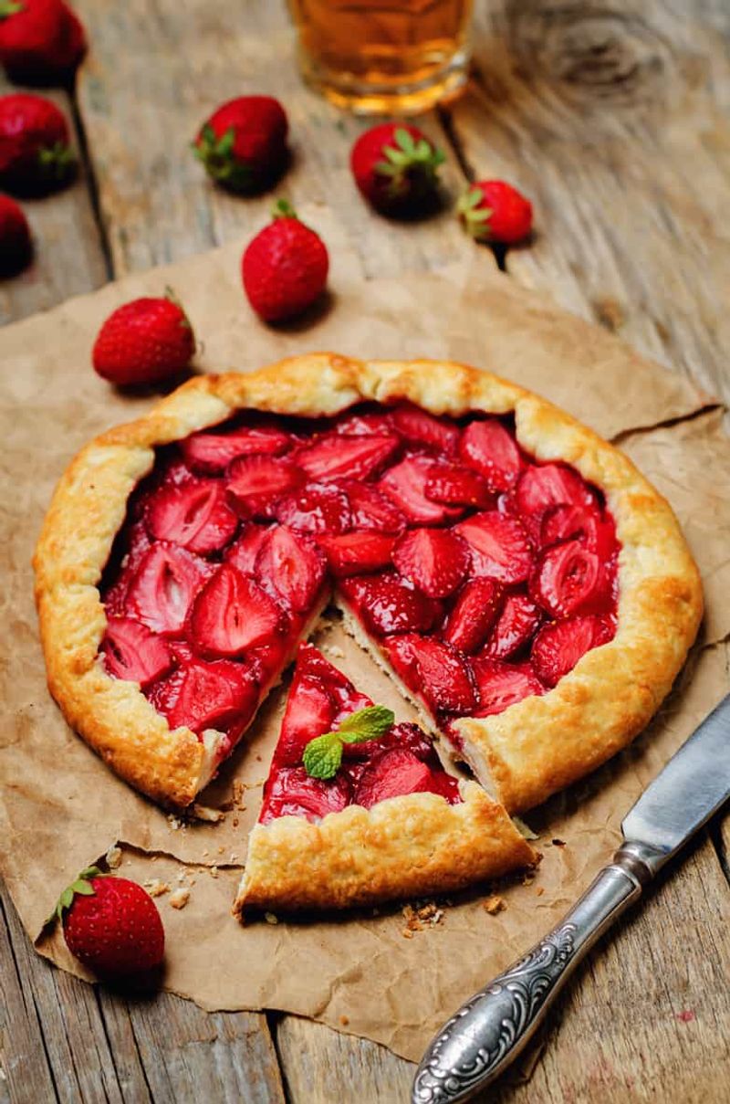 Strawberry Galette