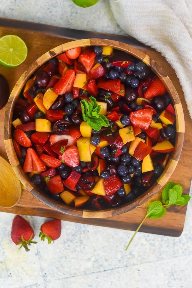 Toss Into a Fresh Fruit Salad
