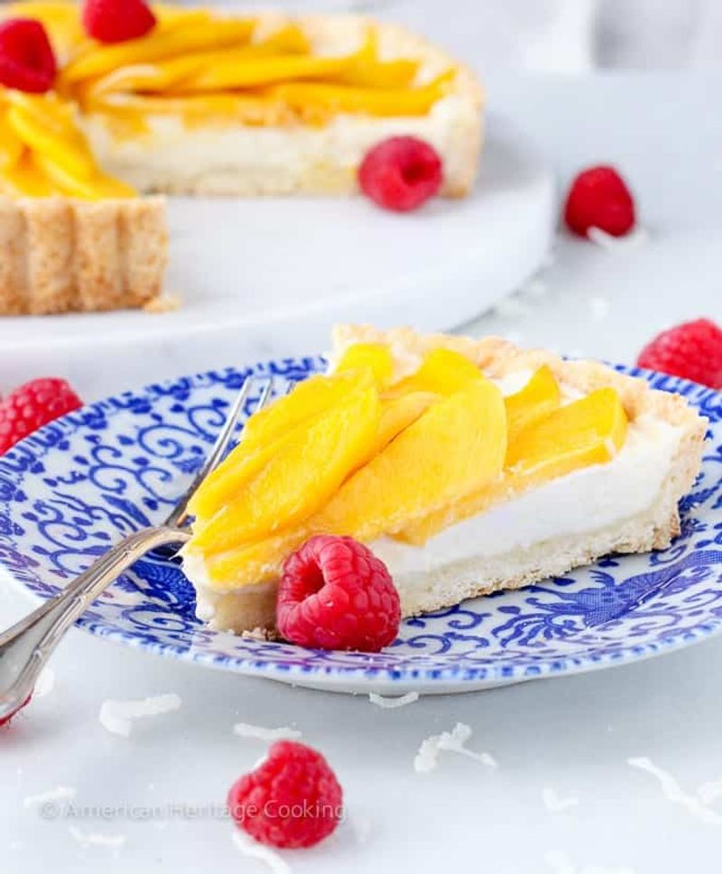Mango Coconut Tart