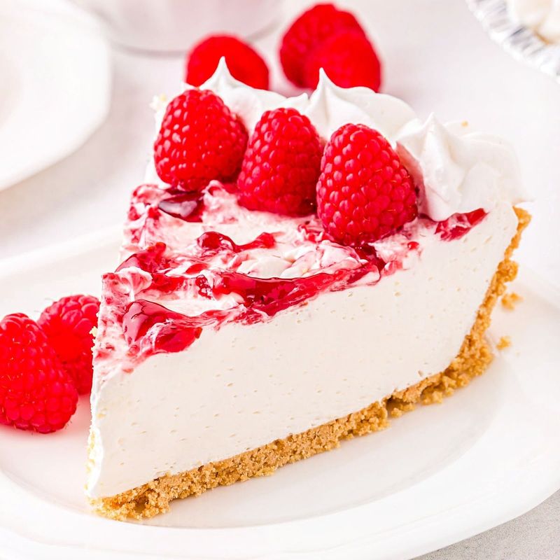 Raspberry Ripple Cheesecake