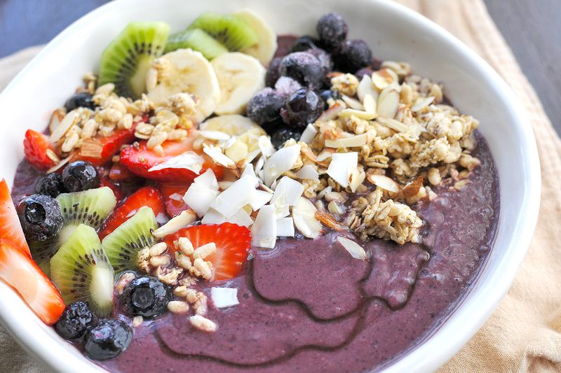 Acai Bowl with Tropical Toppings