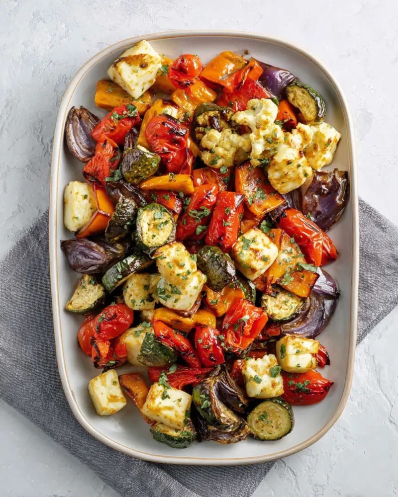 Crumble It Over Roasted Vegetables