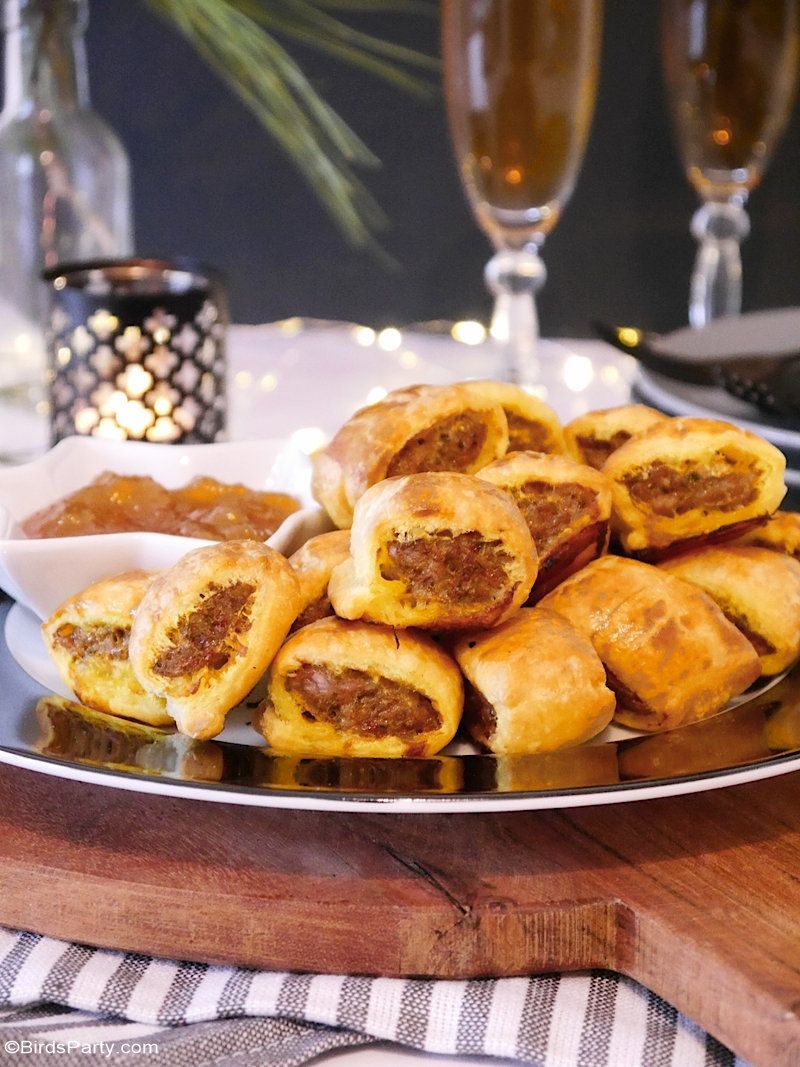 Curry Spiced Sausage Rolls