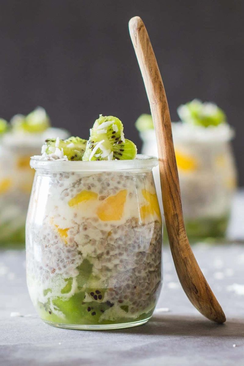 Overnight Chia Pudding Parfaits