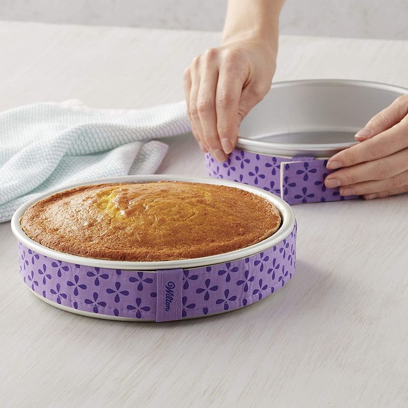 Use Baking Strips for Flat, Even Cake Layers