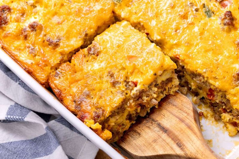 Sausage and Egg Breakfast Casserole