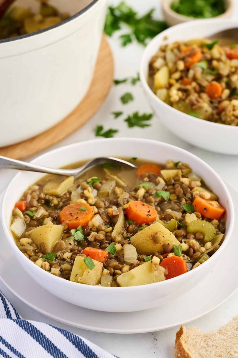 Vegetable and Barley Stew