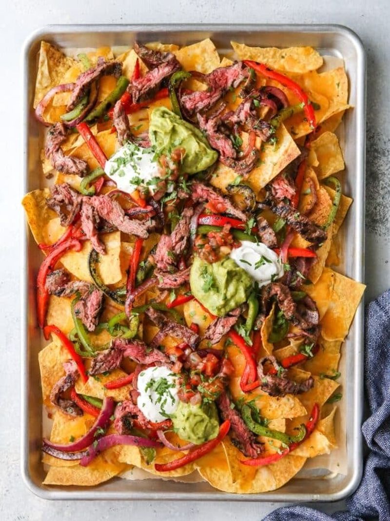 Steak Fajita Nachos