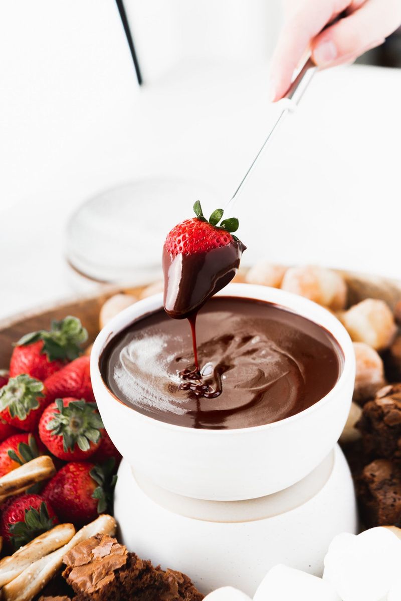 Dark Chocolate Fondue