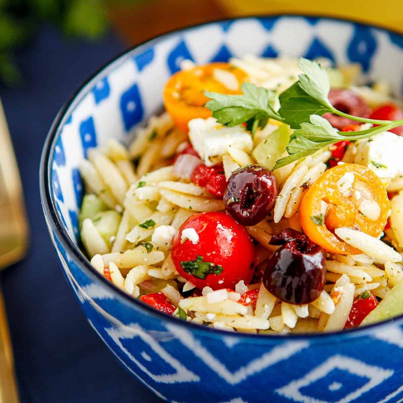 Greek Orzo Salad