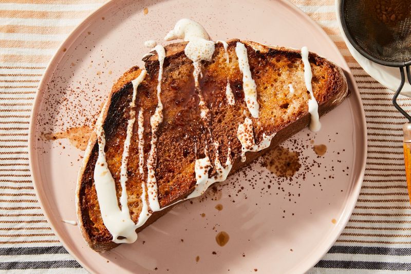 Mascarpone and Espresso Drizzle