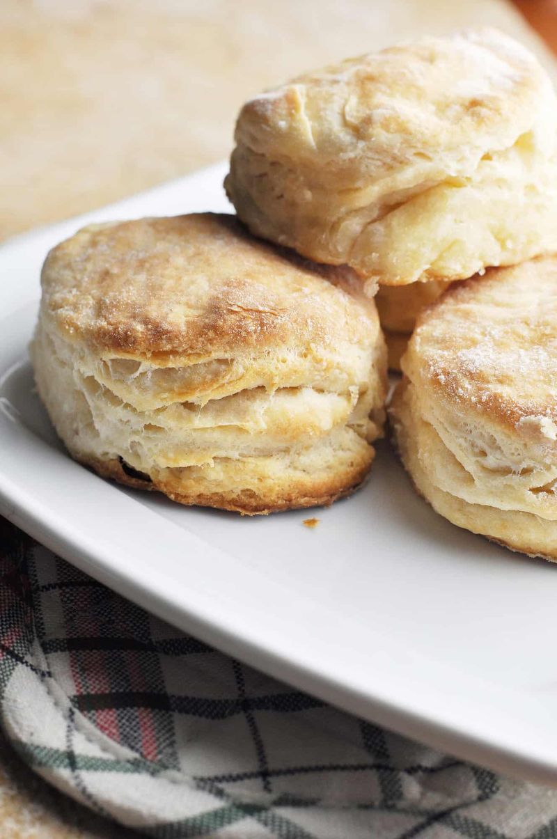 Lard-Based Flaky Biscuits