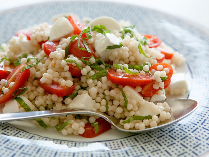 Caprese-Style Couscous Bowl