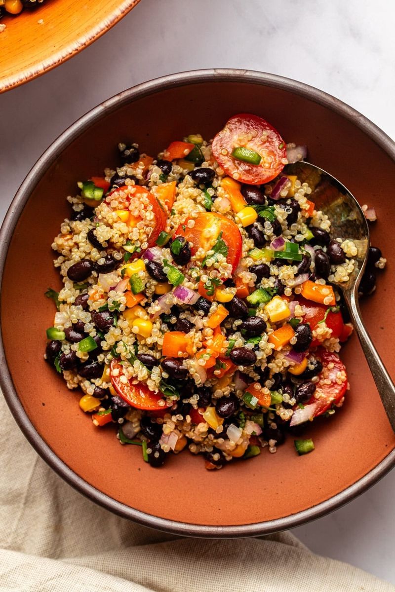 Quinoa and Black Bean Salad