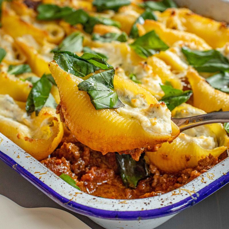 Bolognese Stuffed Shells