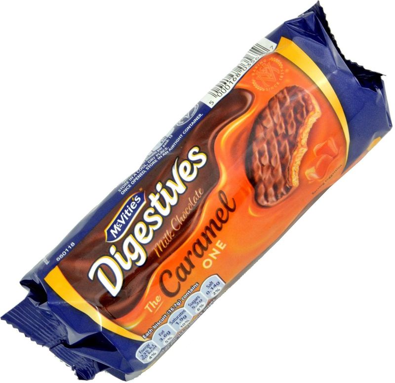 McVitie's Digestive Caramel Biscuits