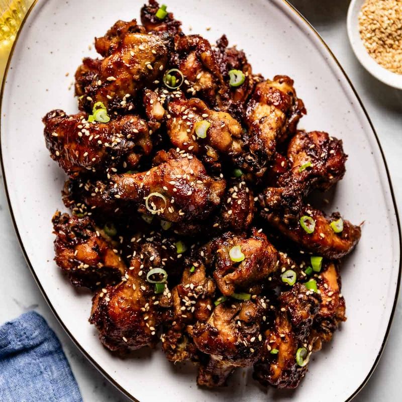 Sticky Soy and Ginger Wings