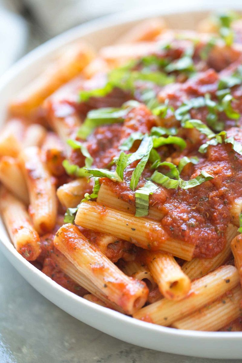 Pasta with Butter or Marinara