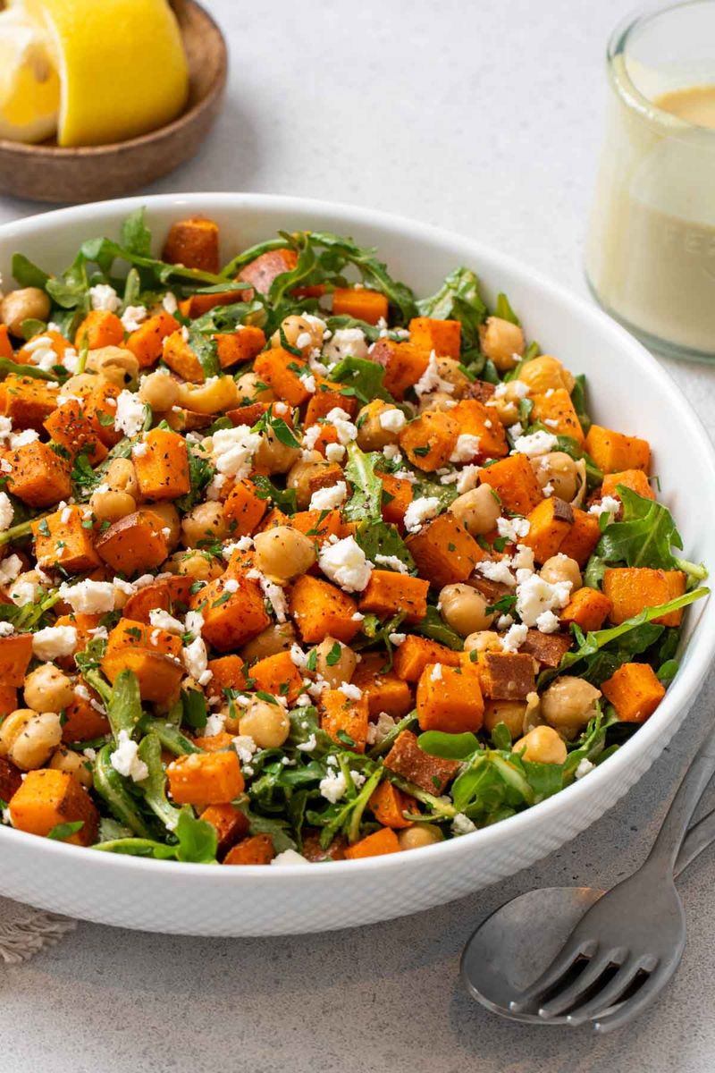 Quinoa Crunch Salad with Roasted Veggies