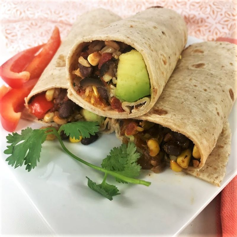 Chipotle Black Bean Wrap