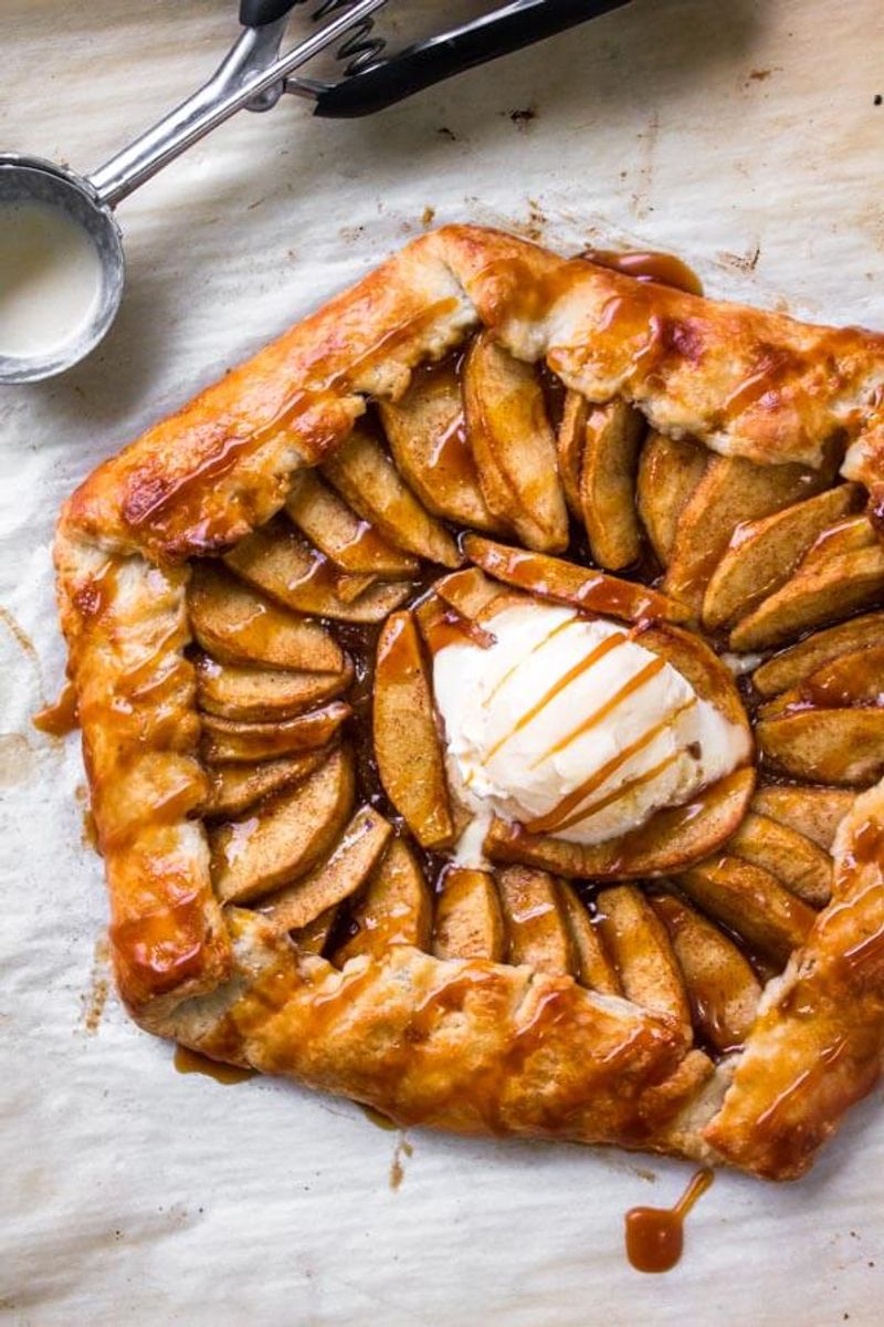 Caramel Apple Tart