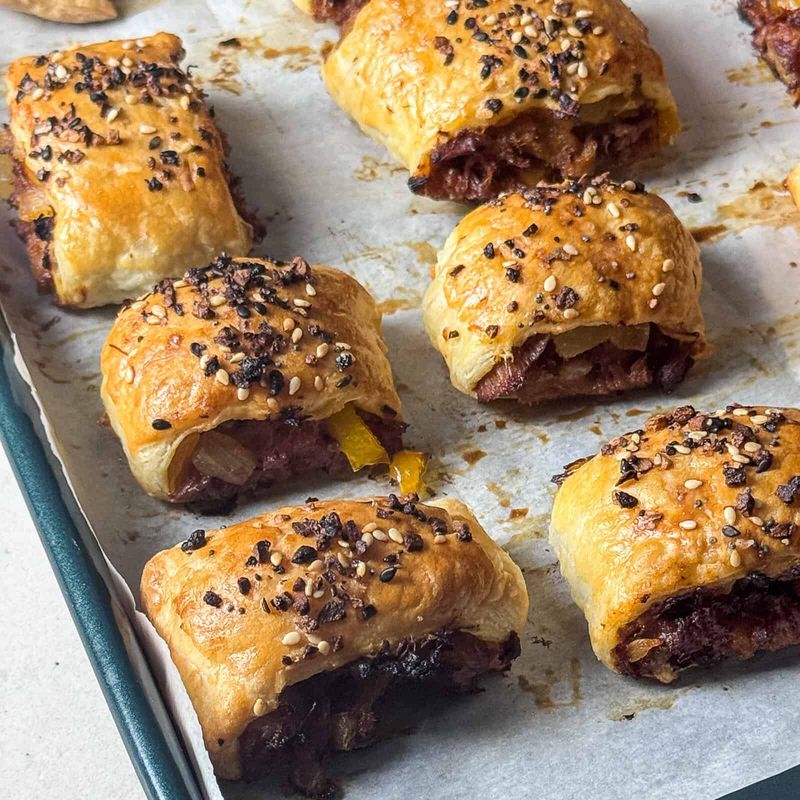 BBQ Pulled Pork Sausage Rolls