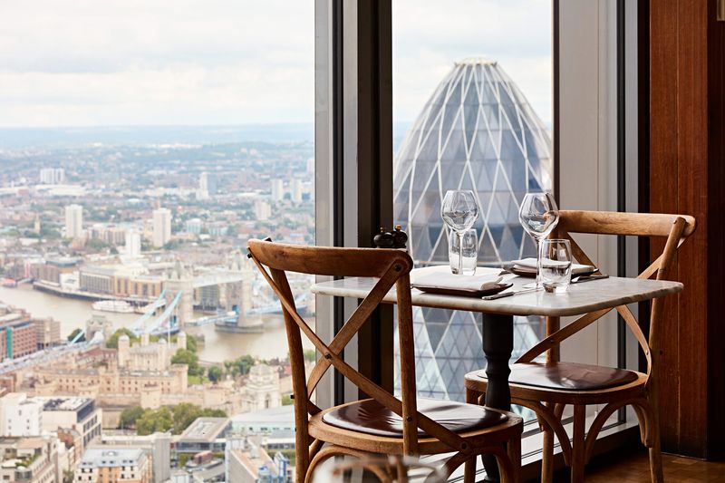 Duck & Waffle, Heron Tower
