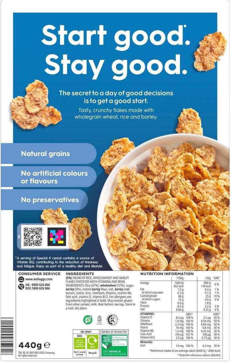 Fortified Breakfast Cereal