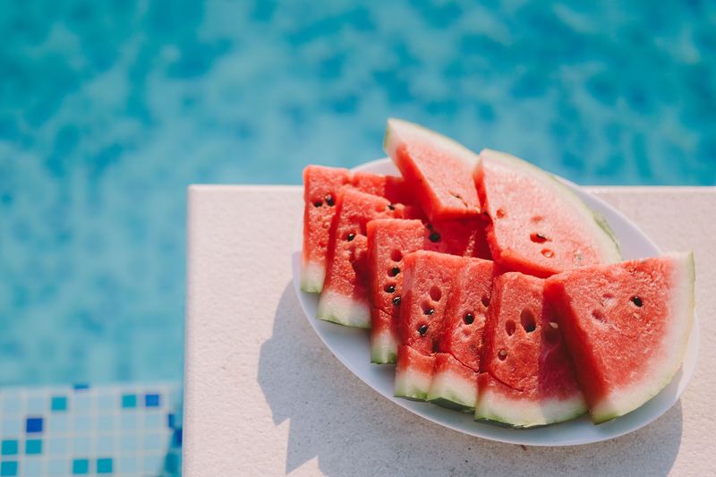 Eat Water-Rich Fruits and Vegetables