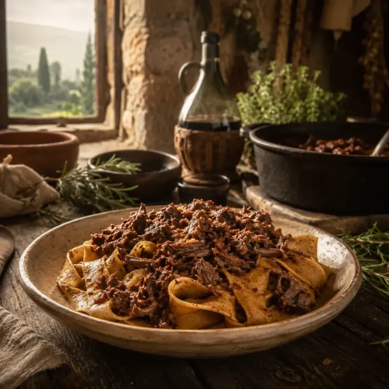 Pappardelle al Cinghiale – Siena, Tuscany