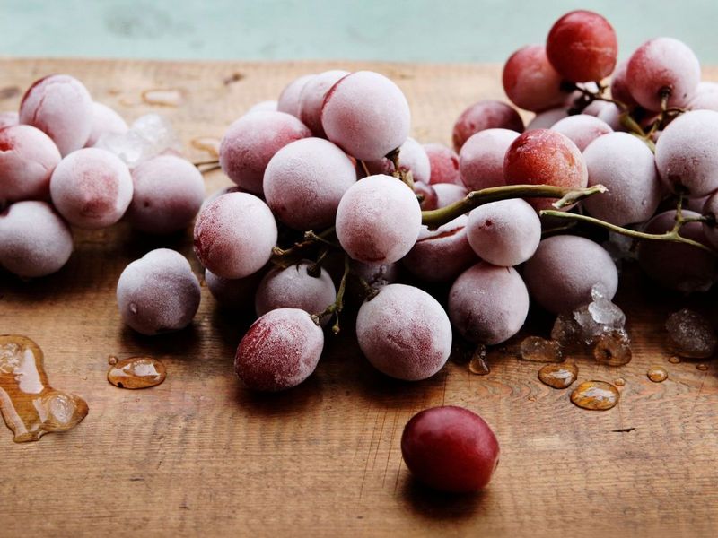 Frozen Grapes