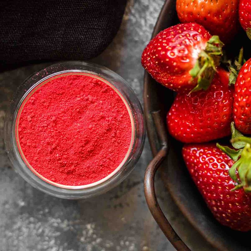 Freeze-Dried Strawberry Powder