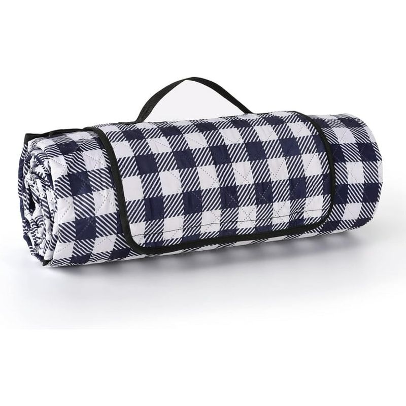 Reusable Picnic Blanket with Waterproof Backing