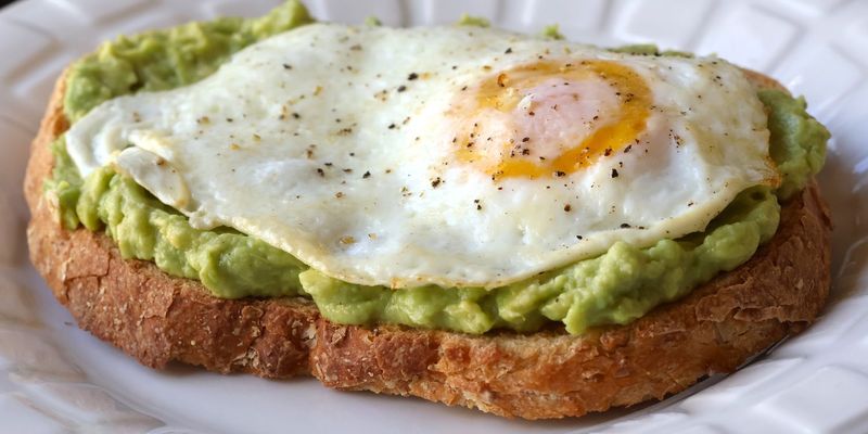 Avocado Toast with a Fried Egg