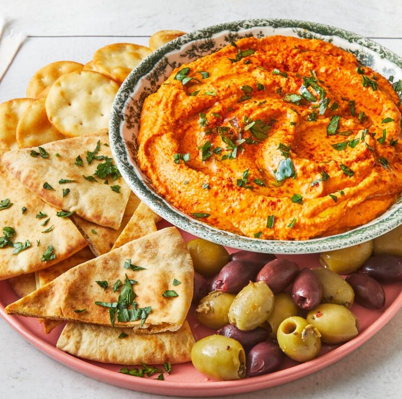 Hummus and Pitta Bread