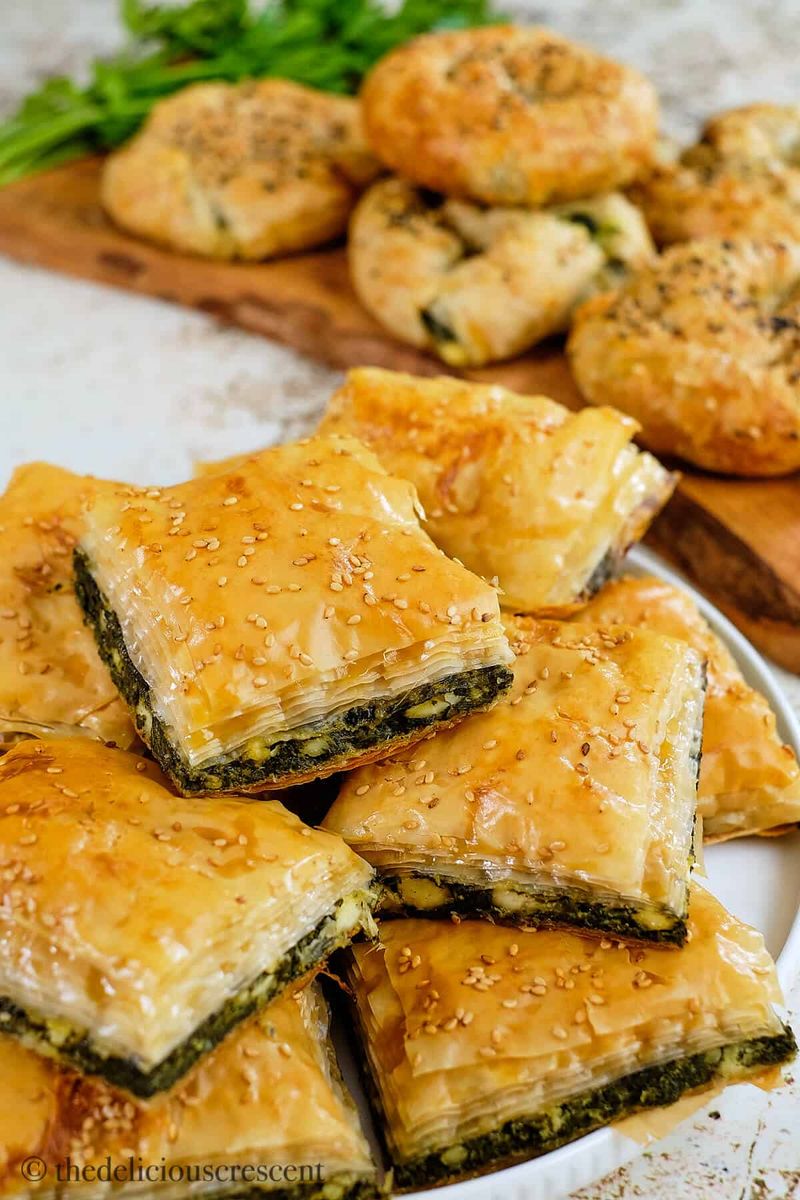 Spinach and Feta Börek