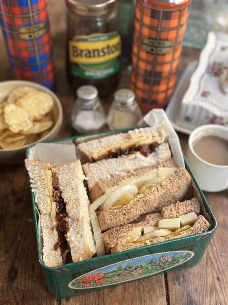 Corned Beef Paste Sandwich