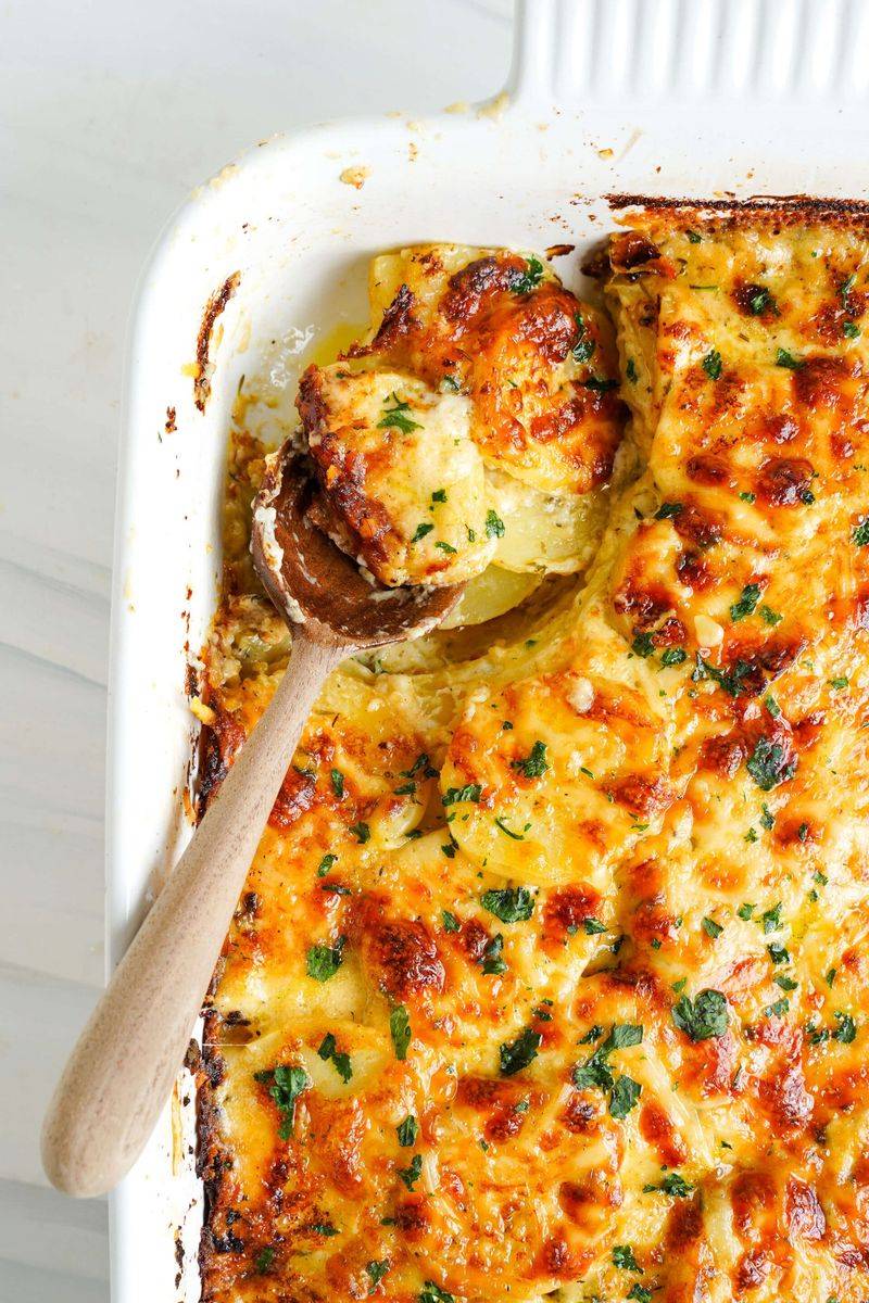Cheesy Potato Gratin