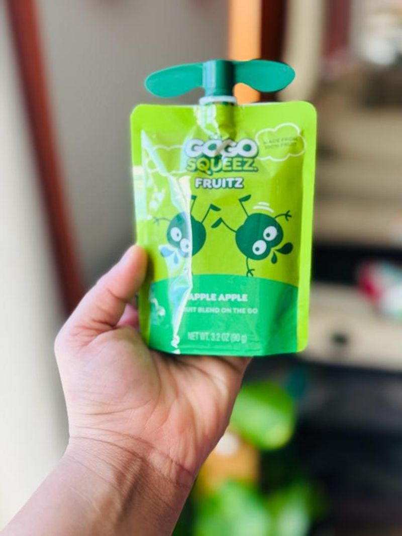 Squeeze Applesauce Pouches