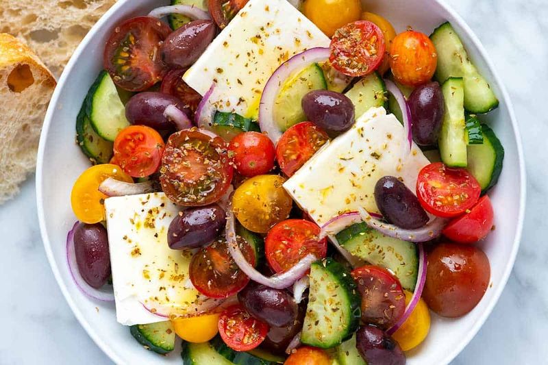 Greek Tomato Salad with Feta