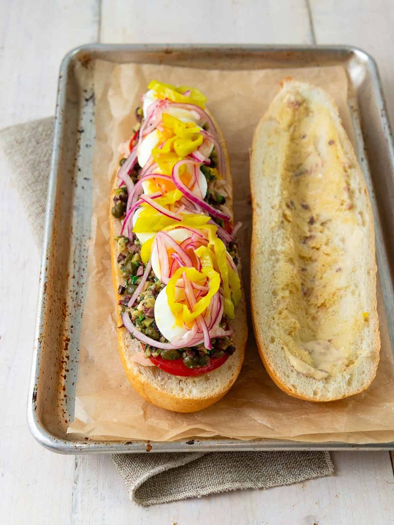 Tuna Nicoise Baguette