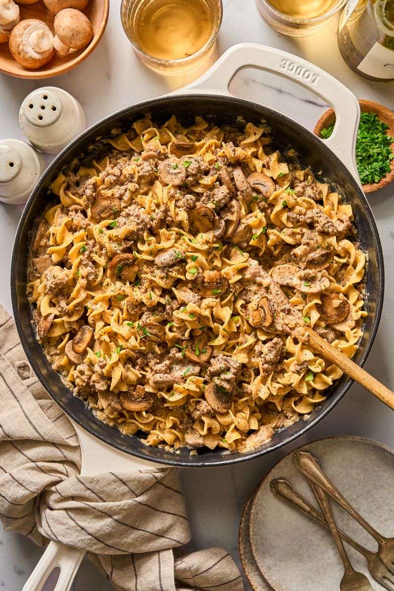Beef Stroganoff