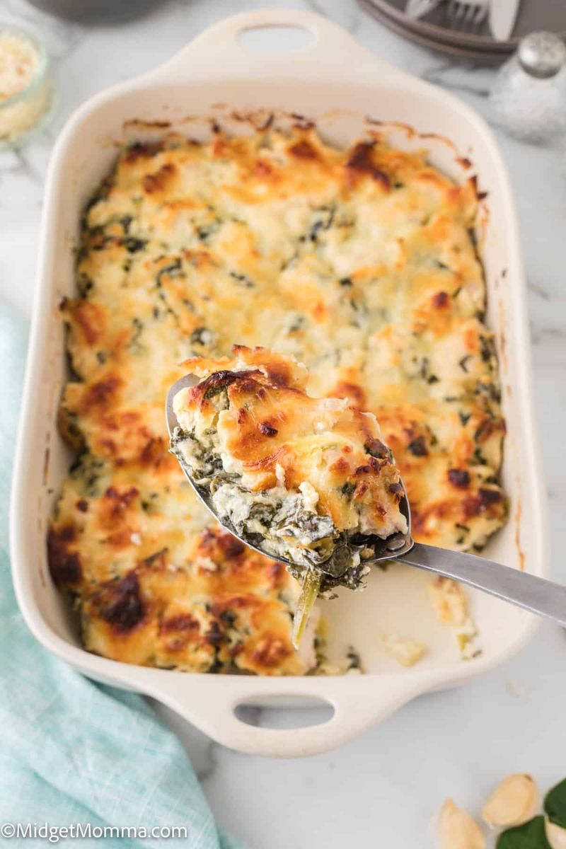 Spinach and Artichoke Casserole