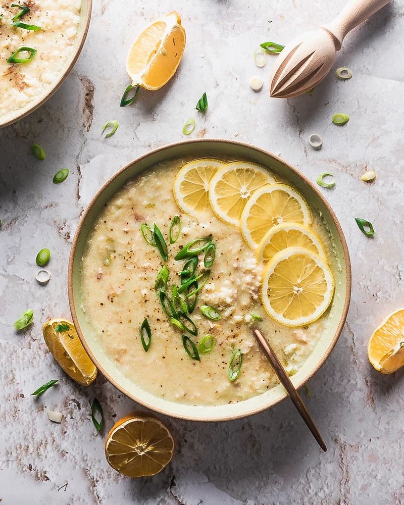 Greek Lemon Chicken Soup (Avgolemono)