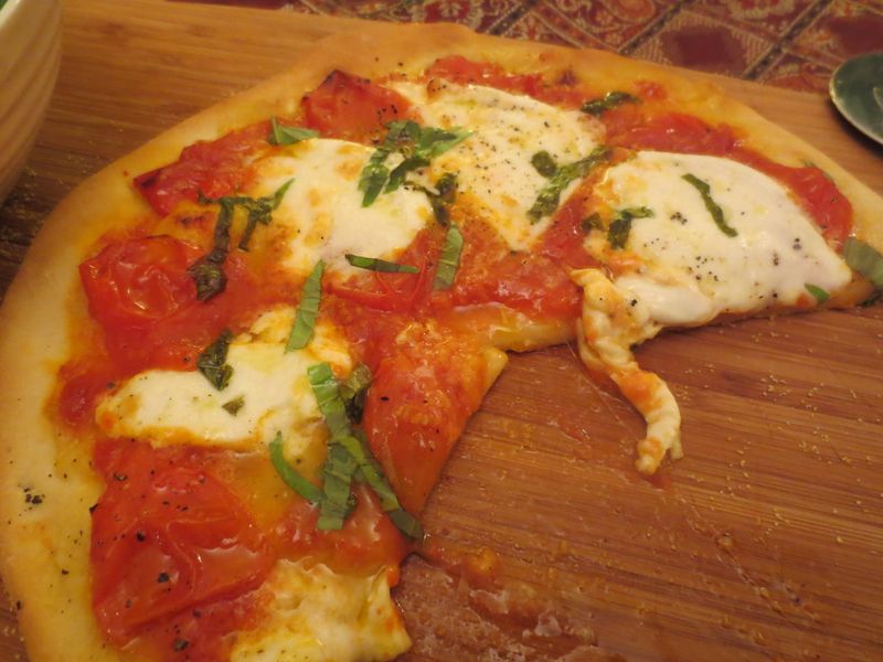 Margherita Flatbread Pizza