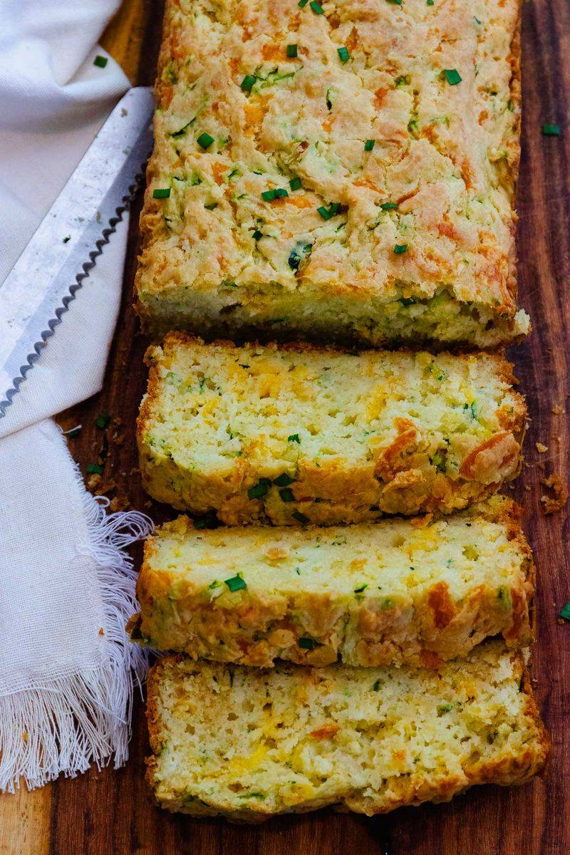 Courgette and Parmesan Loaf